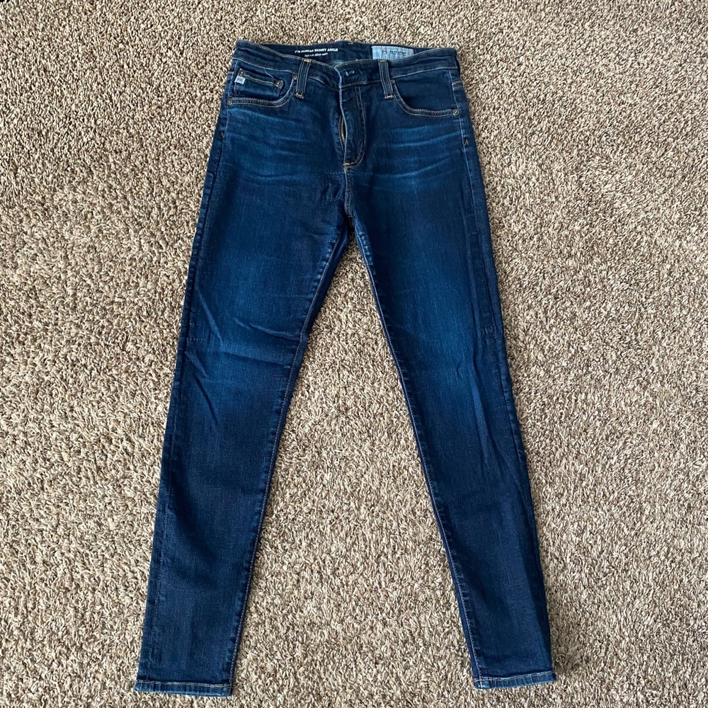 AG Farrah Skinny Ankle High Rise